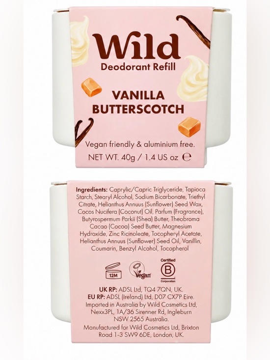 Wild Other - Vanilla Butterscotch Deodorant Refill — Soft Pink